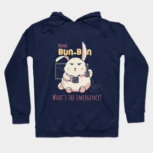 Nine Bun Bun Emergency Bunny Hoodie